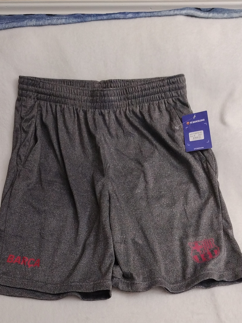 Icon Sports FC Barcelona Barca Shorts Men's Medium NWT Read